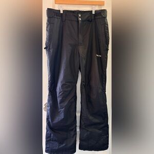 Arctix Black Men's Snowboarding or Ski Winter Pants, Medium